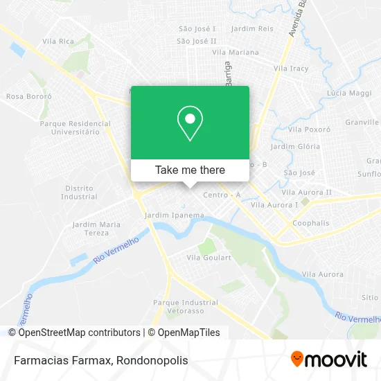 Farmacias Farmax map