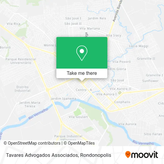 Tavares Advogados Associados map