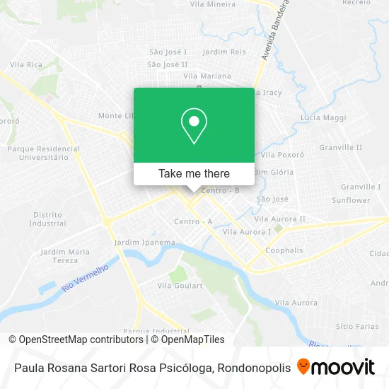Paula Rosana Sartori Rosa Psicóloga map