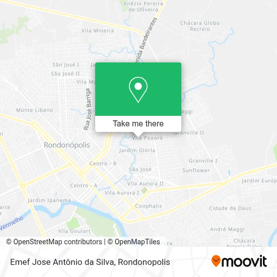 Emef Jose Antônio da Silva map