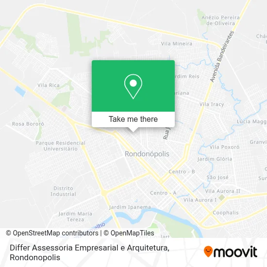 Differ Assessoria Empresarial e Arquitetura map
