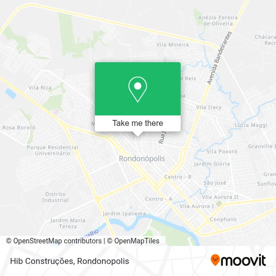 Hib Construções map