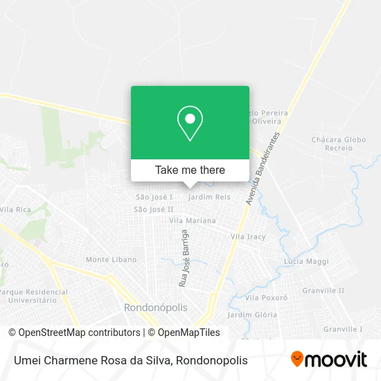 Umei Charmene Rosa da Silva map