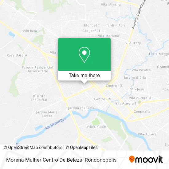 Morena Mulher Centro De Beleza map
