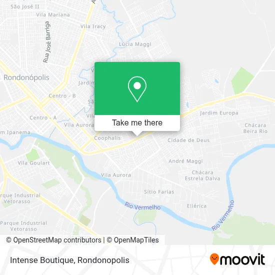 Intense Boutique map