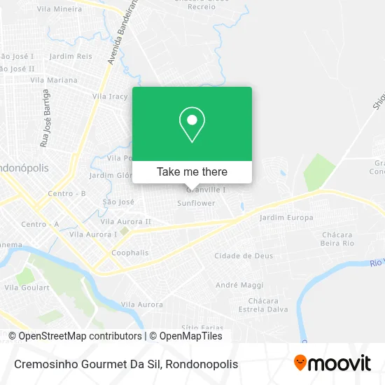 Cremosinho Gourmet Da Sil map