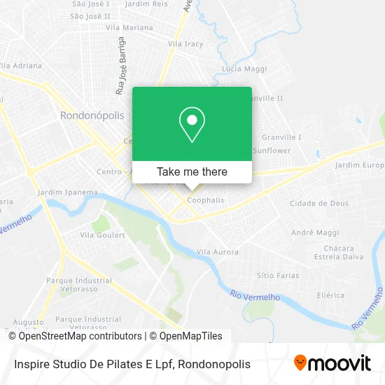 Inspire Studio De Pilates E Lpf map