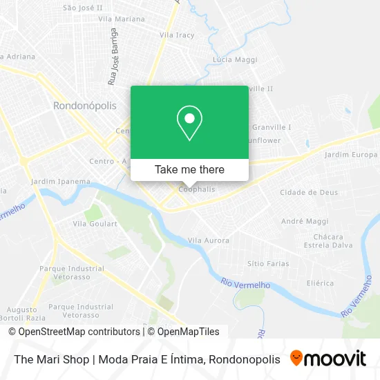 The Mari Shop | Moda Praia E Íntima map