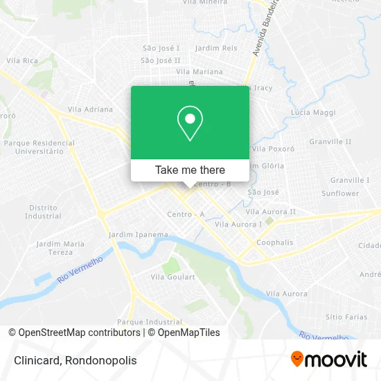 Clinicard map