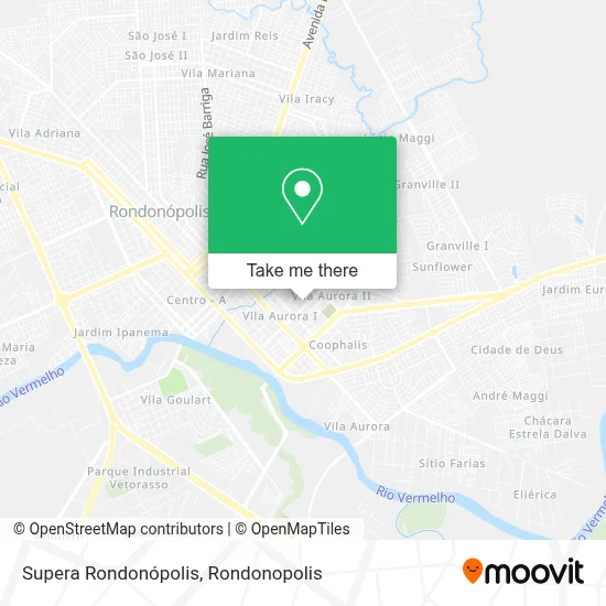 Supera Rondonópolis map