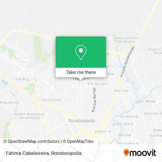 Fátima Cabeleireira map