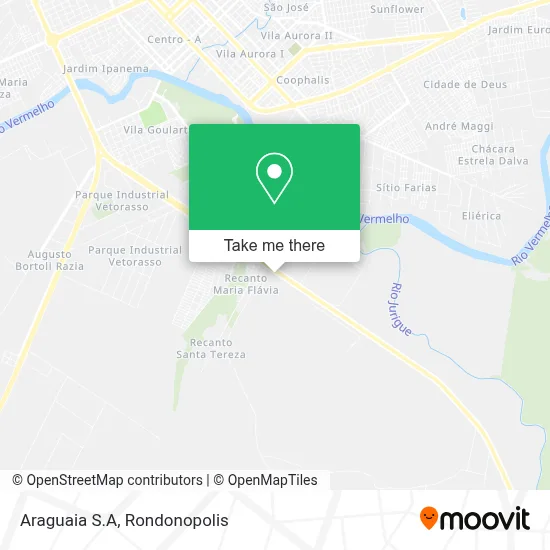 Araguaia S.A map