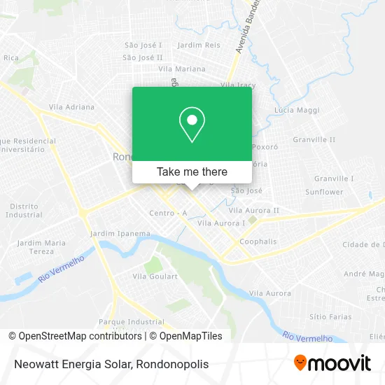 Neowatt Energia Solar map
