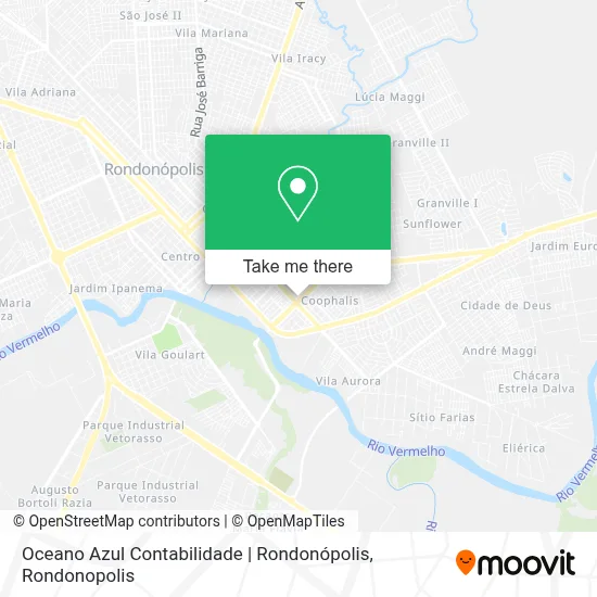 Oceano Azul Contabilidade | Rondonópolis map