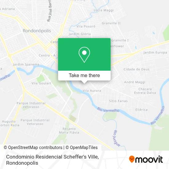 Condominio Residencial Scheffer's Ville map