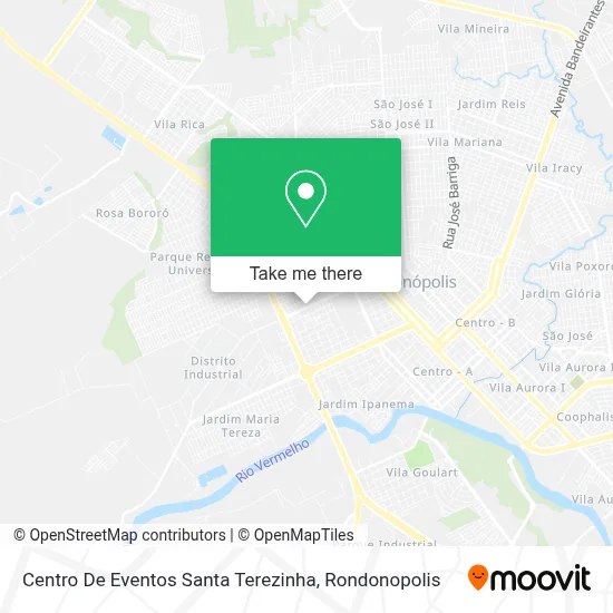 Centro De Eventos Santa Terezinha map