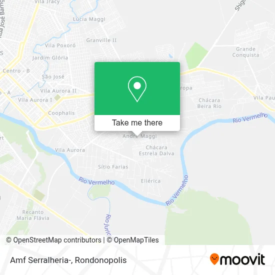 Amf  Serralheria- map