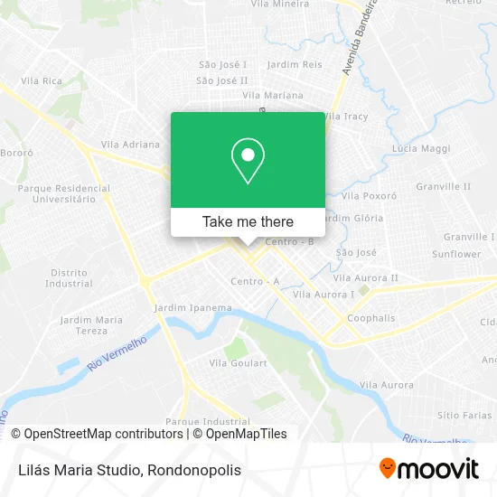 Lilás Maria Studio map