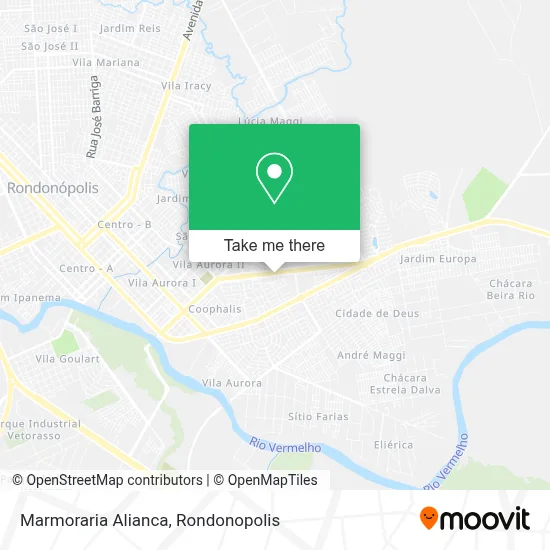 Marmoraria Alianca map