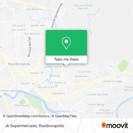 Jk Supermercado map