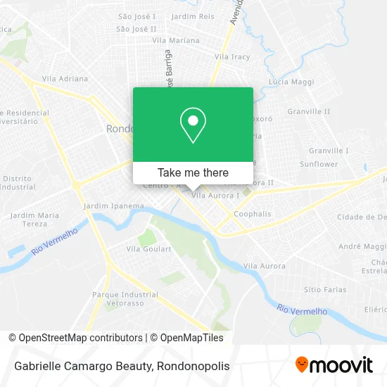 Gabrielle Camargo Beauty map