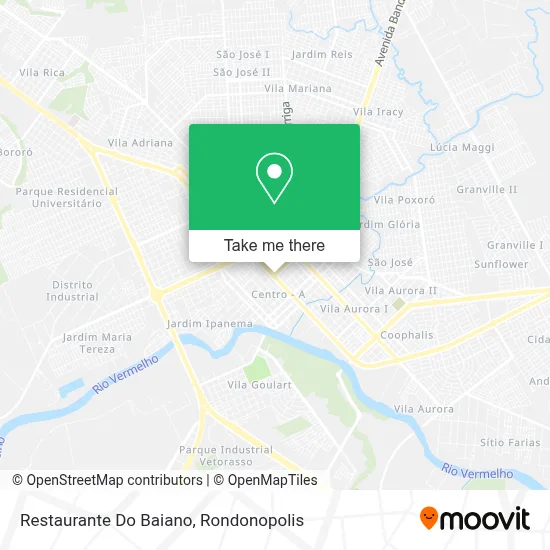 Restaurante Do Baiano map