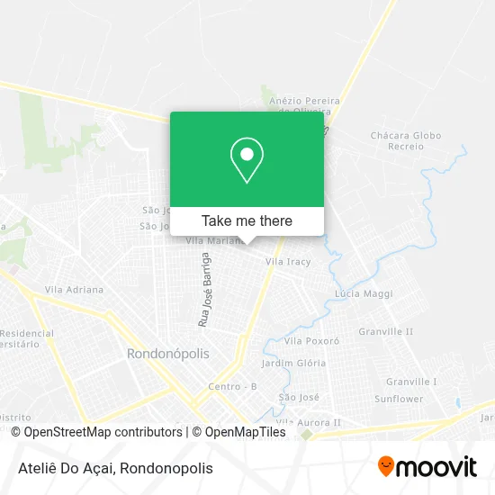 Ateliê Do Açai map