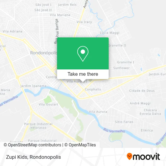 Zupi Kids map
