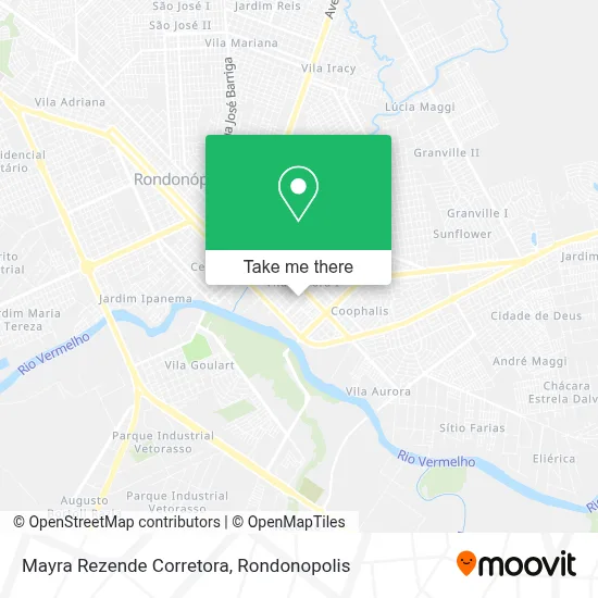 Mayra Rezende Corretora map