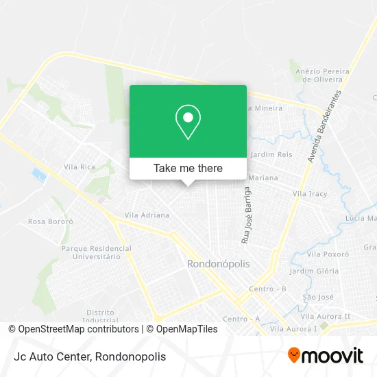 Jc Auto Center map