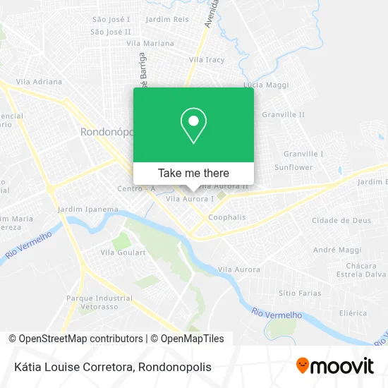 Kátia Louise Corretora map