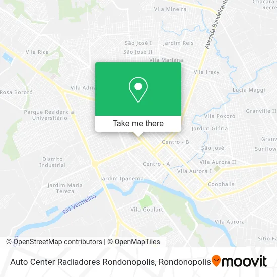 Auto Center Radiadores Rondonopolis map