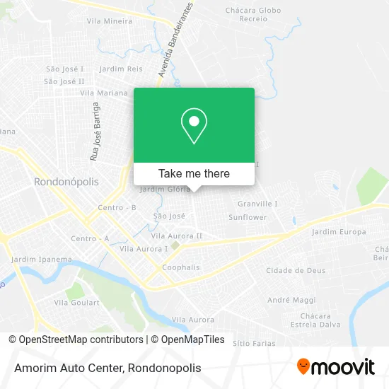 Amorim Auto Center map