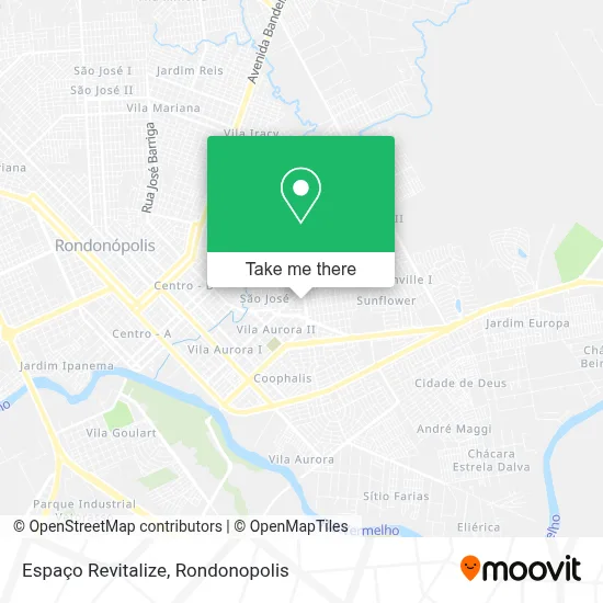 Espaço Revitalize map