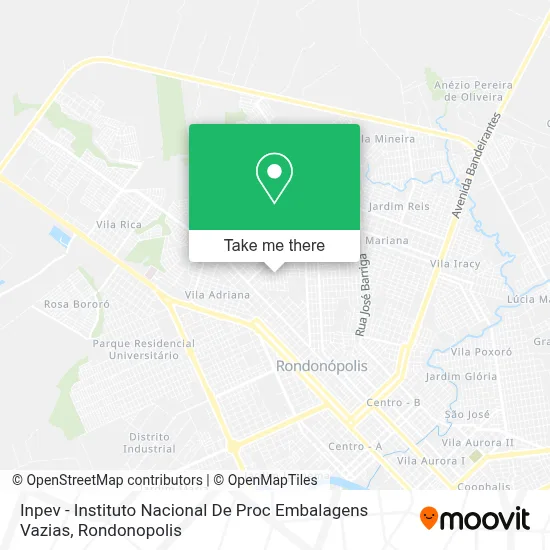 Inpev - Instituto Nacional De Proc Embalagens Vazias map