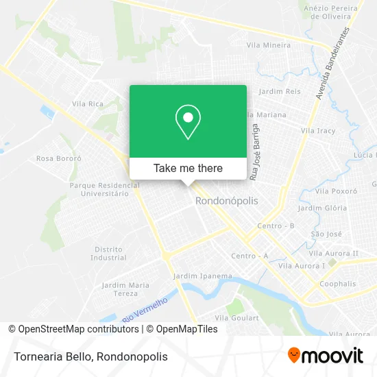 Tornearia Bello map