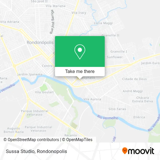 Sussa Studio map