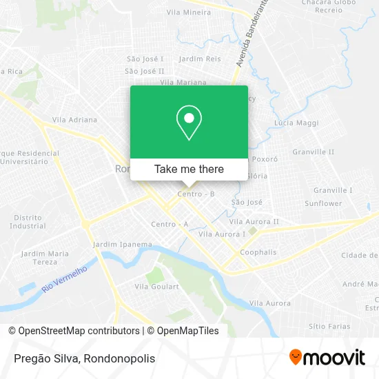 Pregão Silva map