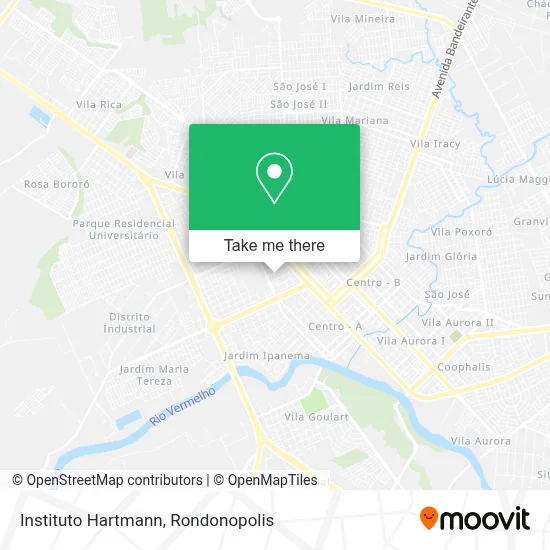 Instituto Hartmann map