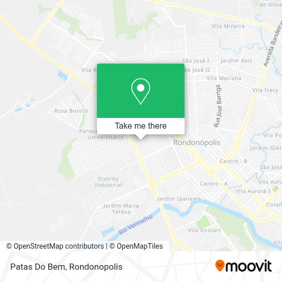 Patas Do Bem map