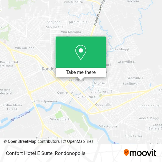 Confort Hotel E Suíte map