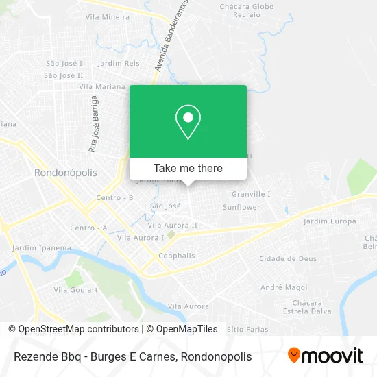 Rezende Bbq - Burges E Carnes map