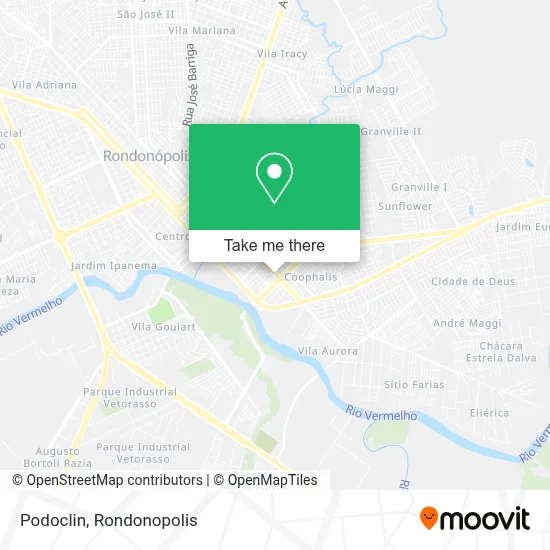 Podoclin map