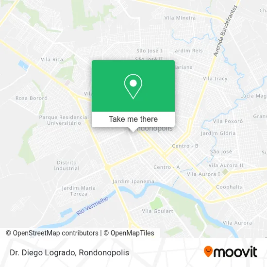 Dr. Diego Logrado map