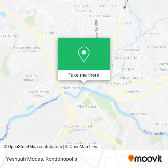 Yeshuah Modas map