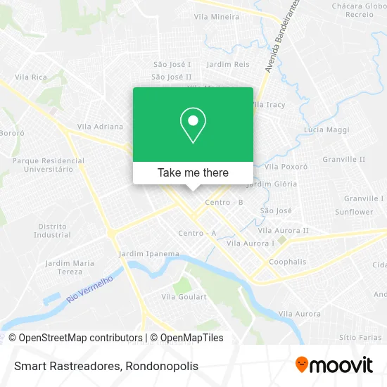 Smart Rastreadores map