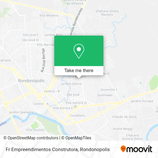 Fr Empreendimentos Construtora map