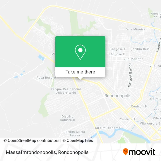 Massafmrondonopolis map