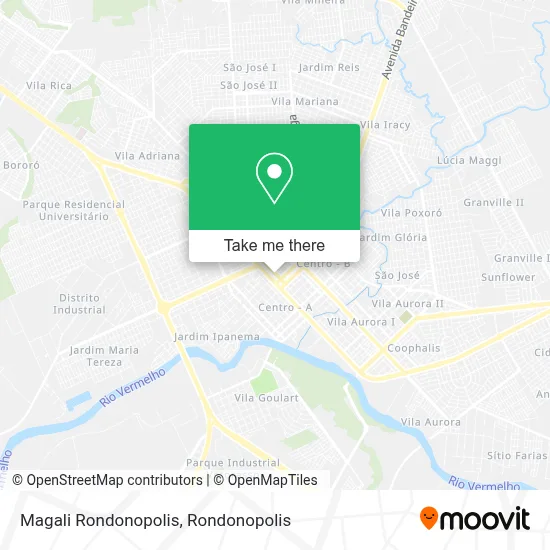 Magali Rondonopolis map