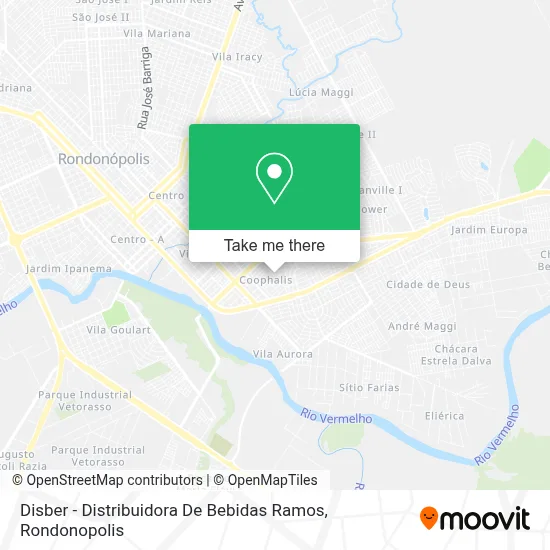Disber - Distribuidora De Bebidas Ramos map